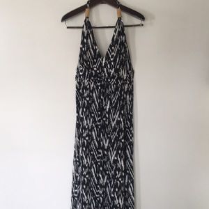 Claudia Richard Halter Style Maxi Dress